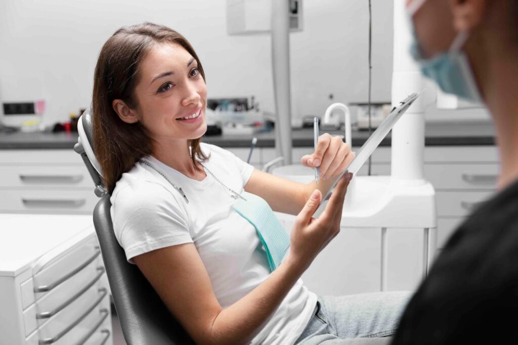 Prima visita dal dentista e visita di controllo